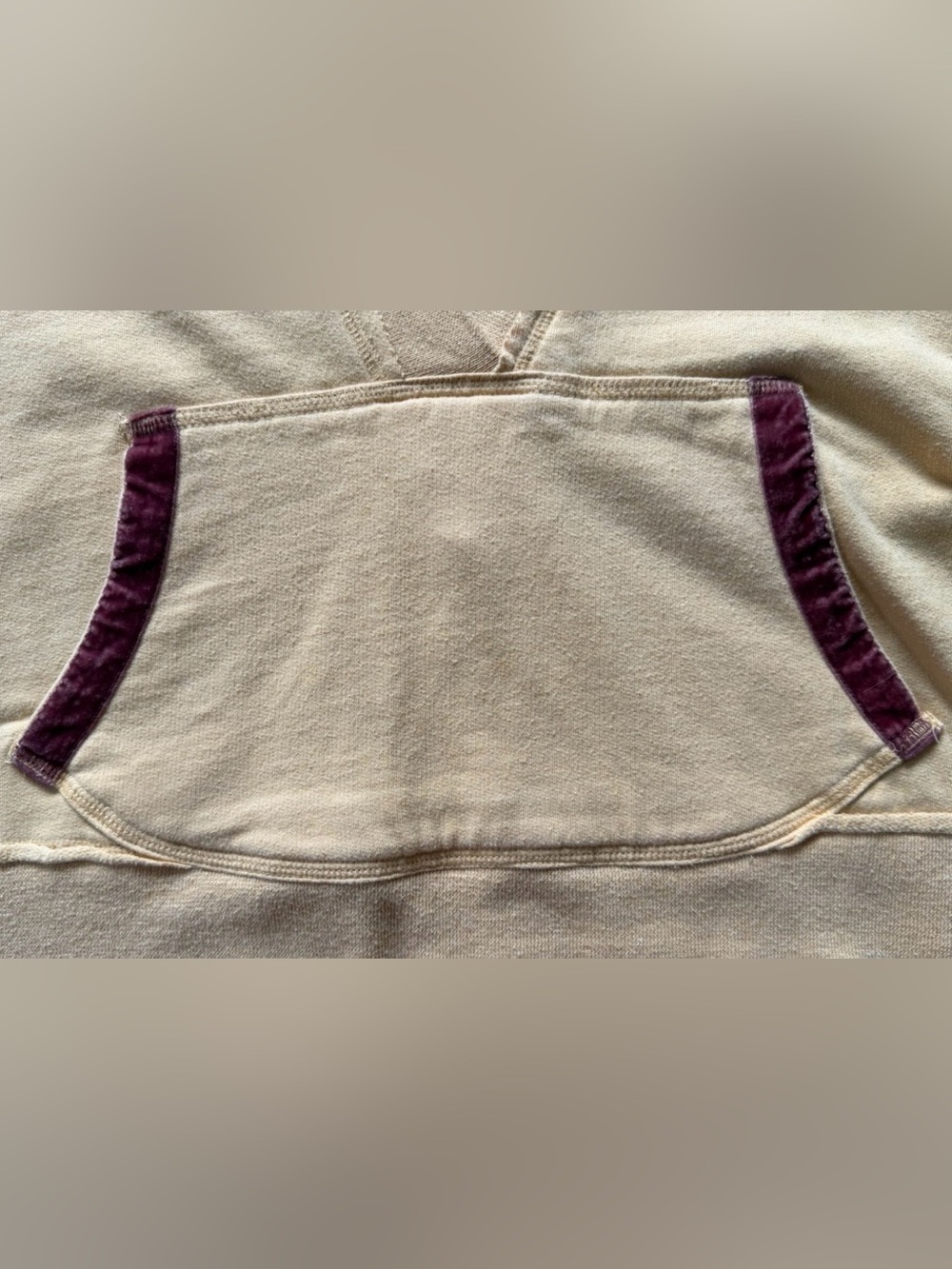 Vintage Y2K 2000s Vanity V Neck Hoodie Eagle Velvet 2XL McBling Indie Sleaze - Picture 5 of 15